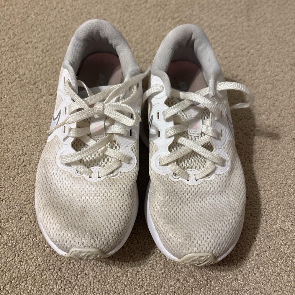 Nike Renew White Athletic Shoes
